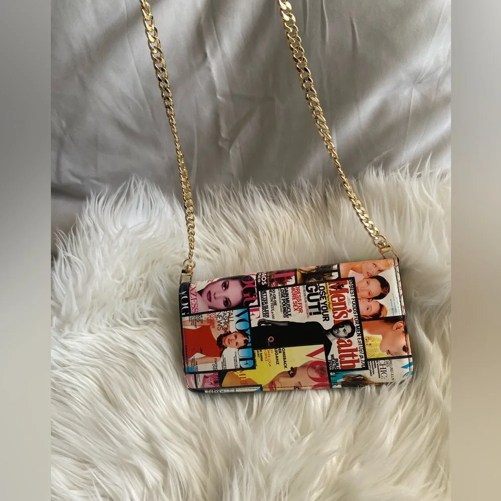 ✨ unbranded 90s/00 vogue magazine cover wallet ✨ - Picture 9 of 9